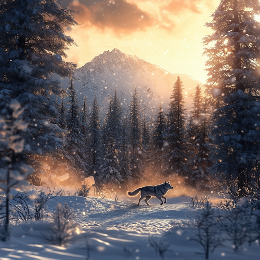 Solitude in the Snow